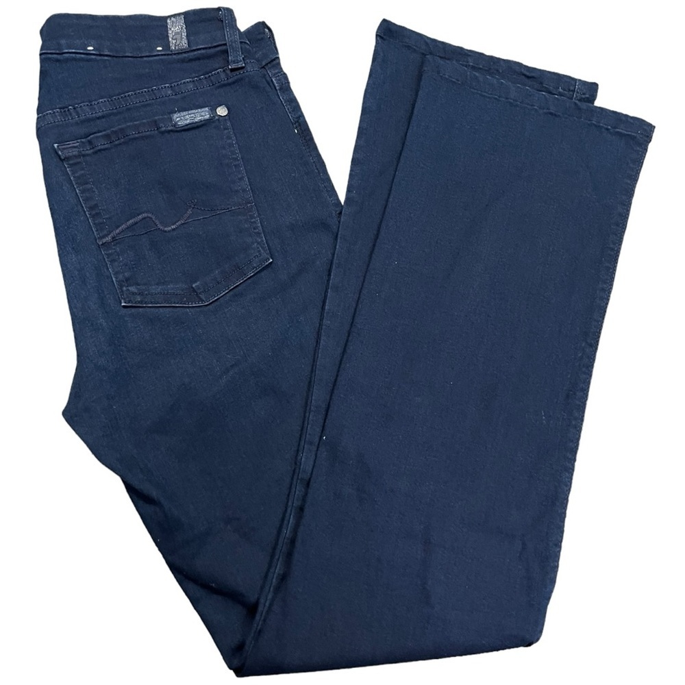 7 For All Mankind Kimmie Bootcut Dark Wash Jeans